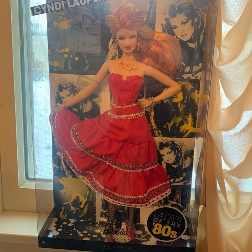 Cyndi Lauper Barbie, never opened
